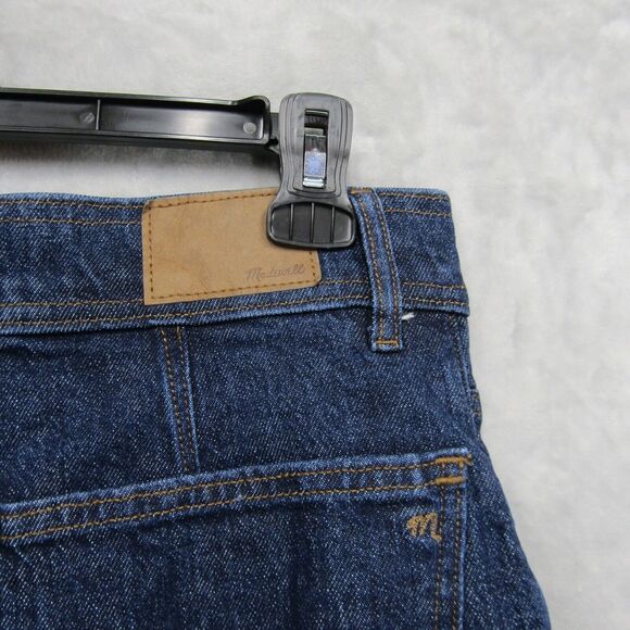 Madewell Women's Straight Leg Jeans - Blue - Picture 6 of 13